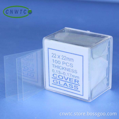 22x22mm Lab Glass Cover Slides: Products, Types, and Applications